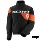 Куртка TeamR black/tangerine orange