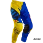 Мотоштаны подростковые Fox 180 Vandal Pant Youth Yellow/Blue