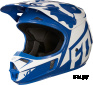 Мотошлем Fox V1 Race Helmet Blue