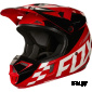 Мотошлем подростковый Fox Youth V1 Youth Helmet Red