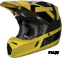 Мотошлем Fox V3 Preest Helmet Dark Yellow