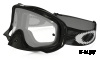 Очки для мотокросса OAKLEY Crowbar Solid черные глянцевые / прозрачная (57-951)