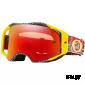 Очки для мотокросса OAKLEY Airbrake Dazzle Dyno Red Yel./ красная Prizm MX (OO7046-66)