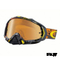 Очки для мотокросса OAKLEY Mayhem Pro Podium Check серые-желтые / оранжевая Iridium (OO7051-03)