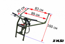 Модуль толкач для всесезонного мотобуксировщика KOiRA T или TR / KOiRA SV или S