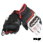 Перчатки CARBON D1 SHORT BLACK/WHITE/LAVA-RED