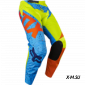 Мотоштаны подростковые Fox 180 Nirv Youth Pant Yellow/Blue