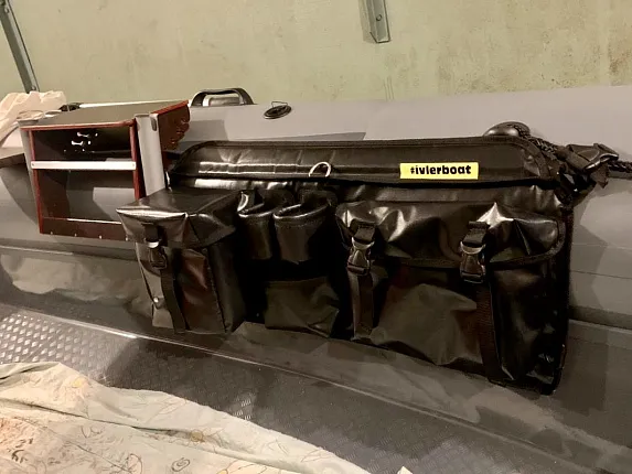 Органайзер лодочный с термокарманом и площадкой для установки эхолота 80*30